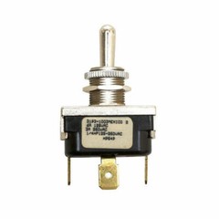 MCGILL 0111-0001, DPST ON-OFF Panel Mount Toggle Switch, 1 pc