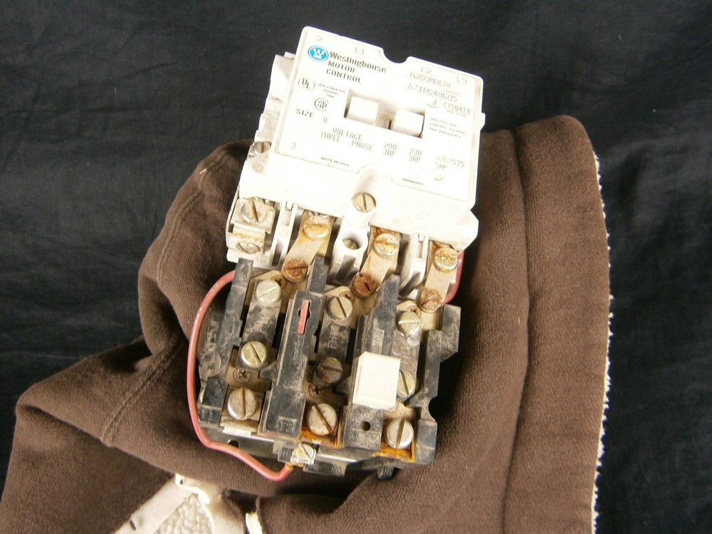 Westinghouse motor control A200M0CAC 3 pole non reversing new #260Kz