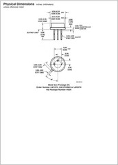 NATIONAL SEMICONDUCTOR LM137H 3-TERMINAL TO-39 ADJUSTABLE NEGATIVE REGULATOR NOS