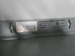 Powervar ABC360-91IND Power Conditioner 120/208/240/480v-ac 120v-ac 360va