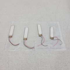 *Lot of 4* PiezoDrive BA4510 Piezoelectric 1mm Bender ±100V Resonance 170Hz
