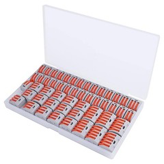 50PCS Lever Wire Connectors Nuts Assortment Kit 28-12 AWG, 2/3/5 50 PCS