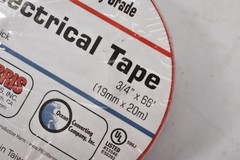 9pc Harris Industries Electrical Tape 3/4 X 66ft 7 Mil Red Wire Made In Taiwan