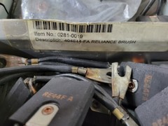 Qty 2 Reliance Electric 404844-FA RE44FA Carbon Motor Brush New .5 x 1.25 x 1.5”