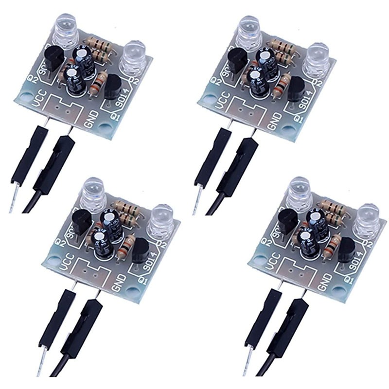 4-Piece Set 5mm LED Flash DIY Kit Electronic Kit PCB Circuit4556