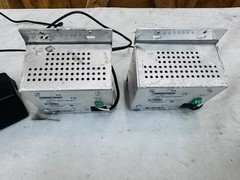 Pair of CRESTRON DM-TX-200-C-2G-B-T / DMTX200C2GBT w/Power Supplies – read