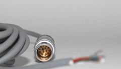 (1) 120″ Cable LEMO FGG.2B.314 14 Pin Connector To Unterminated Wires