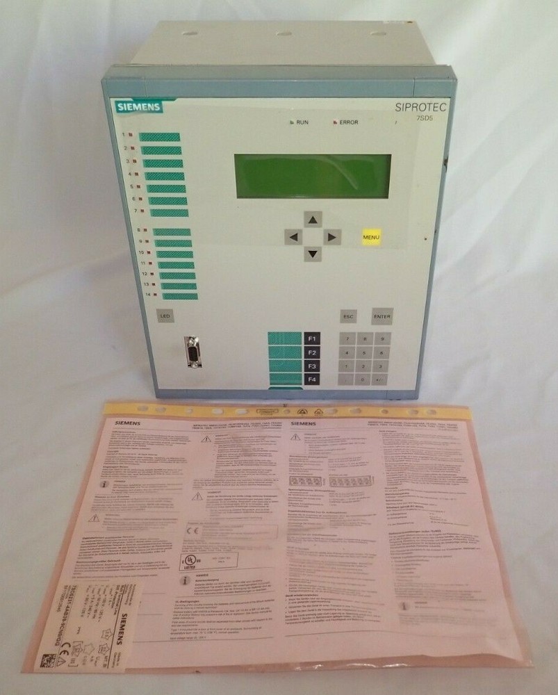 SIEMENS 7SD5231-4AB39-9CN0/GG SIPROTEC 7SD52 4-LINE DISPLAY FOR MULTITERMINALS