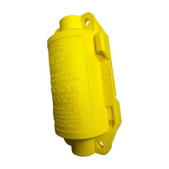 Hubbell HDL Plugout Electrical Plug Lockout Device, for 15-30A Plugs STRD Size