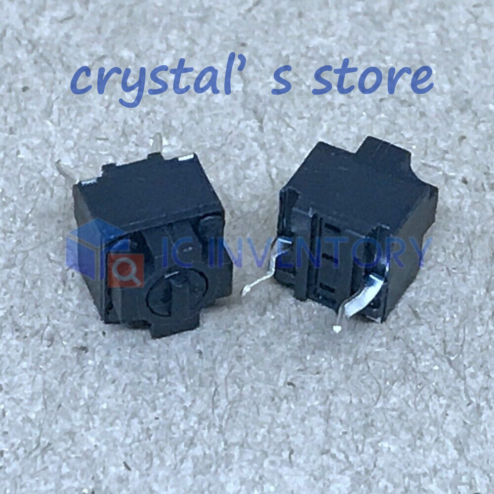 10pcs Square Micro Switch for Mouse Black Button EVQP0E07K