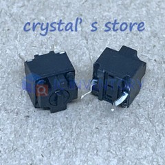 10pcs Square Micro Switch for Mouse Black Button EVQP0E07K