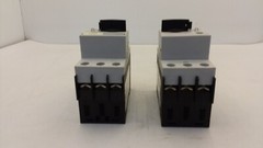 SIEMENS 3RV10211KA10 CIRCUIT BREAKER MOTOR PROTECT 9/12.5AMP 400/690VAC LOT OF 2