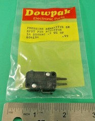 LOT OF 5 DOWPAK S0613X SPDT PRESSURE SENSITIVE SWITCH 3A 250V