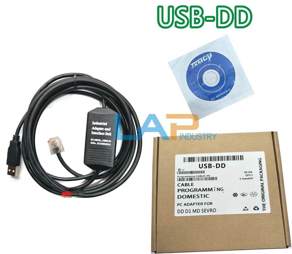 1PCS NEW USB-DD Data download Cable FOR mega-fabs DD D1 MD servo drive