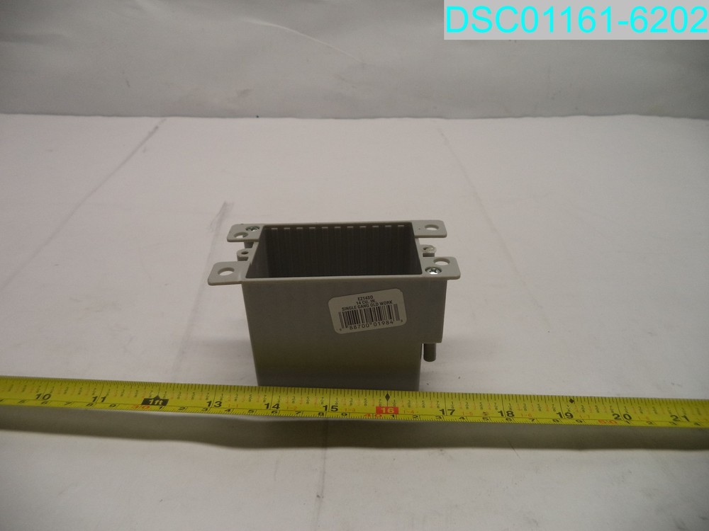 QTY=58: Cantex EZ14SOR Electrical Box 1 Gang 14 Cu. In., Pvc 088700019843
