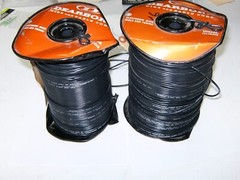 (2) Spools Of Dearborn Wire Cable Corp 23 Pounds Appliance 105°C 600 V 1/32 PVC