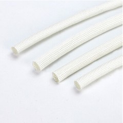 White Heat Resistant Sleeving Cable Wire High Temperature Component Lead Heat