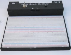 Large Guitar Pedal Building Breadboard True Bypass, Solderless, 1/4″ Audio Jacks