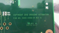 BROOKS ASYST CROSSING AUTOMATION ASSEMBLY 3200-4496 FAB 3000-4469-01 401883