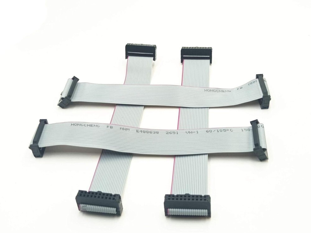 4pcs IDC Wire Flat Ribbon Cable FC/FC A-Type 20 Pins 2.54mm Pitch 180m