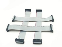 4pcs IDC Wire Flat Ribbon Cable FC/FC A-Type 20 Pins 2.54mm Pitch 180m