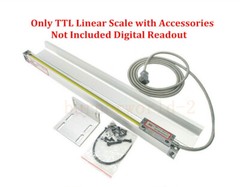TTL DRO Display Kit CNC Milling Lathe 2/3 Axis Digital Readout 5um Linear Scale