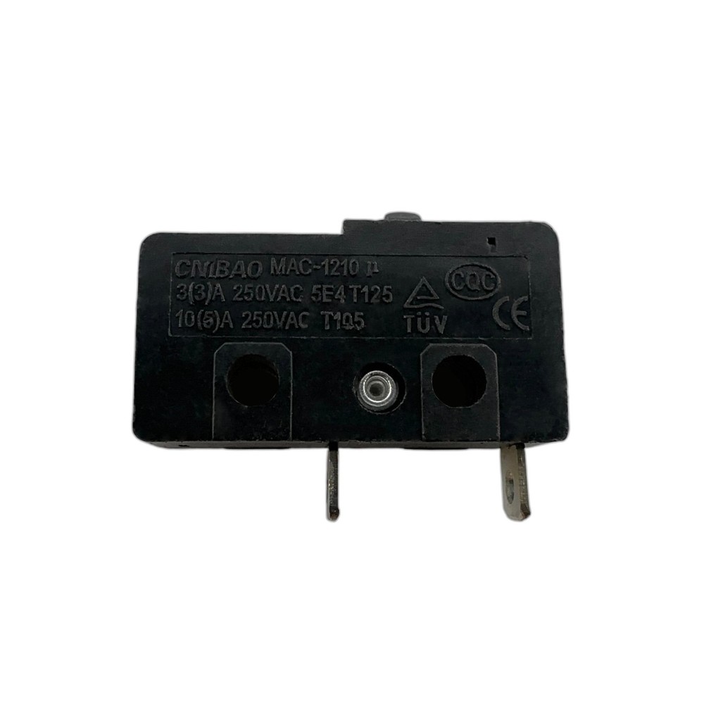CNiBAO MAC-1210 Black Micro Switch 2-Pins Normally Open