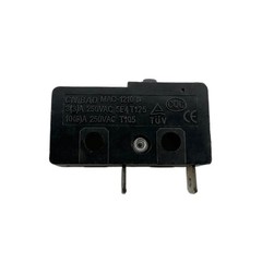 CNiBAO MAC-1210 Black Micro Switch 2-Pins Normally Open