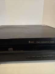 Sony CDP-C305 5-disc CD player dual d a converter system stabilizer circuit