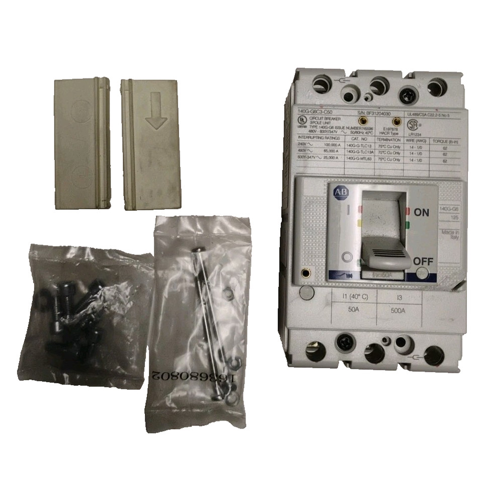 Allen Bradley A-B Circuit Breaker 140G-G6C3-C50