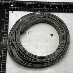 Braided Ground Strap Tinned Copper Flat Braid 1″ 130 INCH “FREE SHIPPING” 🔔