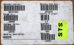 VISHAY 1000x Metal Film Resistors 16kΩ 50202216 16000 Ohm Tolerance 5%