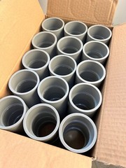 1-1/2″ PVC Standard Coupling for Sch 40 Rigid NM Conduit UL Listed 100 pc