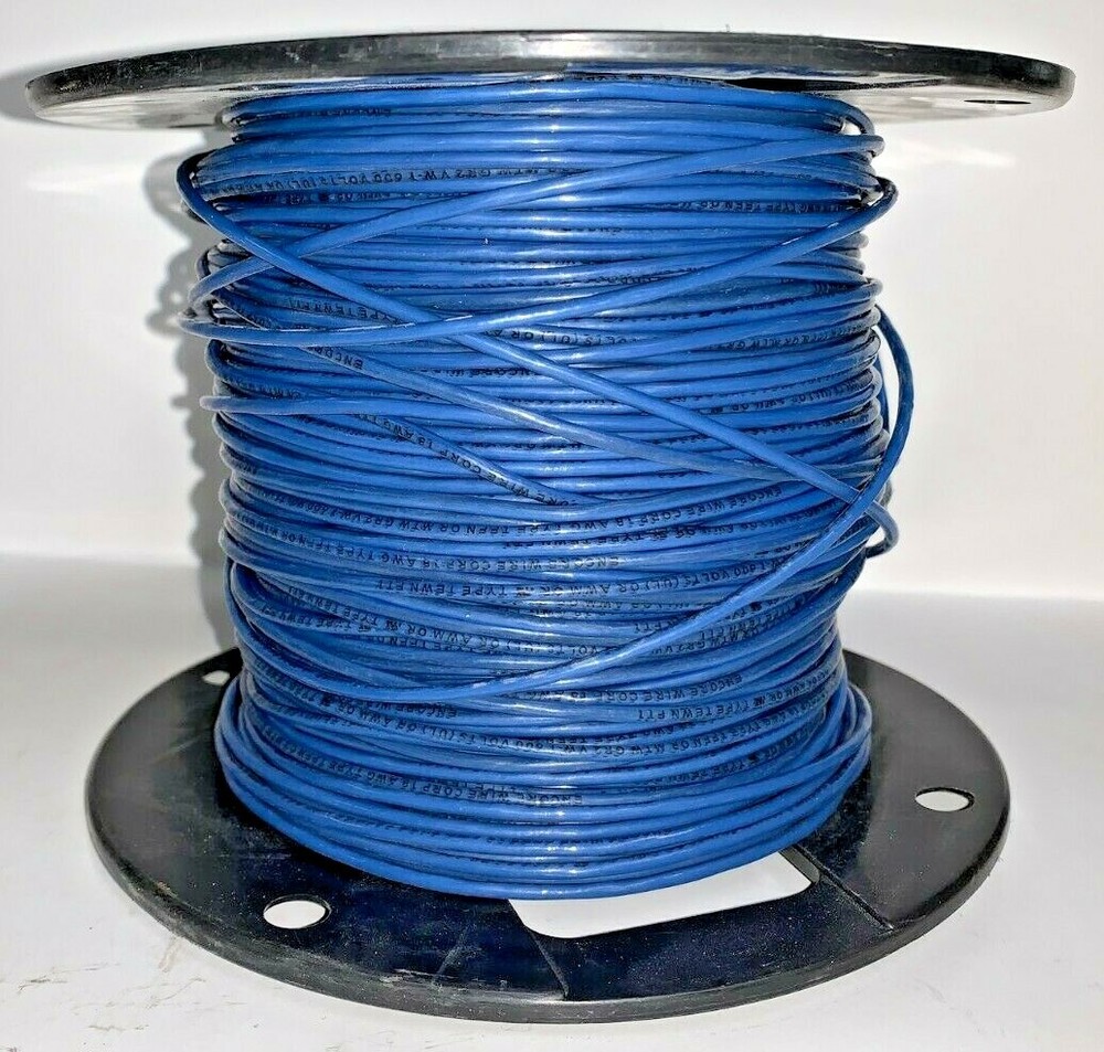 ENCORE COPPER WIRE, 106100504440, TFFN, 18 AWG, 600 V, 425 FT EST. BY WEIGHT