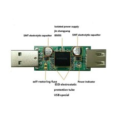 ADUM3160 1500V USB Isolation Board Module Signal Audio Power Isolator Module
