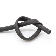 Black Heat Resistant Sleeving Cable Wire High Temperature Component Lead Heat