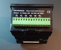 Unitronics M90-R1 PLC and HMI, 10 Digital IN 24VDC ,6 Relay OUT, 1 Analog INPUT