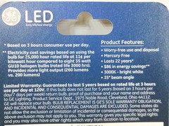 LED Flood Light Bulb, Indoor, 260 Lumens, 3.7-Watts – Bright White
