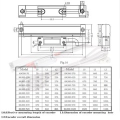 5micron SINO KA300 5um-TTL-5V High Precision Optical Digital Linear Scale