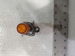 Industrial Pilot Light 4718 Series D2 250V Orange Lens 30mm Panel Mount OEM Part