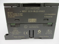 SIEMENS 6ES7223-1BL22-0XA0 24VDC 0.75A NUPI
