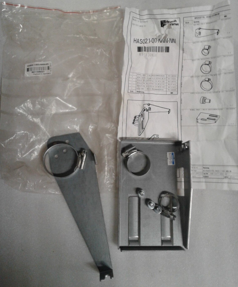 Bosch Rexroth R911306331 HAS02.1-003-NNN-NN Shield Connection Plate – New in Bag