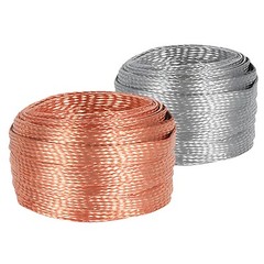 Flat Pure Copper/Tin plated Braid Cable Copper Braid Wire Ground Lead 2.5-120mm²