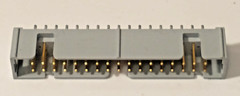 3M 2534 34-Pin IDC PCB Header Connector Vertical Straight Gold New Old Stock