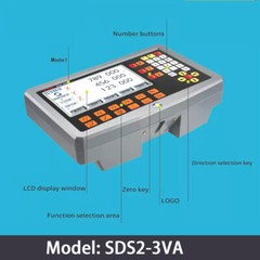 SINO 3 Axis LCD DRO Kits Digital Readout KA300 KA500 Linear Scale Encoders