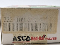 Asco 222-184-2-D Solenoid Valve Coil Red Hat 240/DC HT