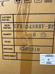 Delta KFB2348HHU-EP Brushless DC Fan Blower 48VDC cooler Our USA Stock