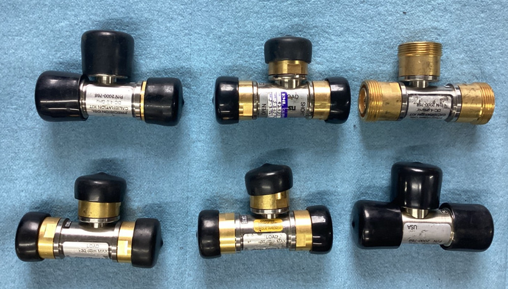 Lot of 6 Anritsu 2000-768 Precision 7/16 DIN Adapters DC-4 GHz