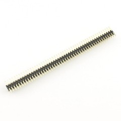 5Pcs Gold Plated 1mm 1.0mm Pitch 2×50 100 Pin SMT Male Double Row Header Strip