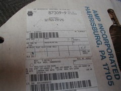 AMP Inc (TE Connectivity) 87309-9 Gold Plated IDC Socket Pins 50 pcs, NOS